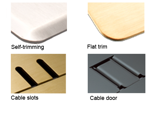 floor box cover options